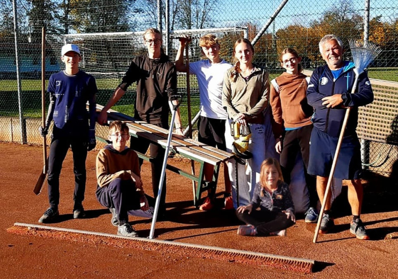 Arbeitseinsatz unserer Jugend