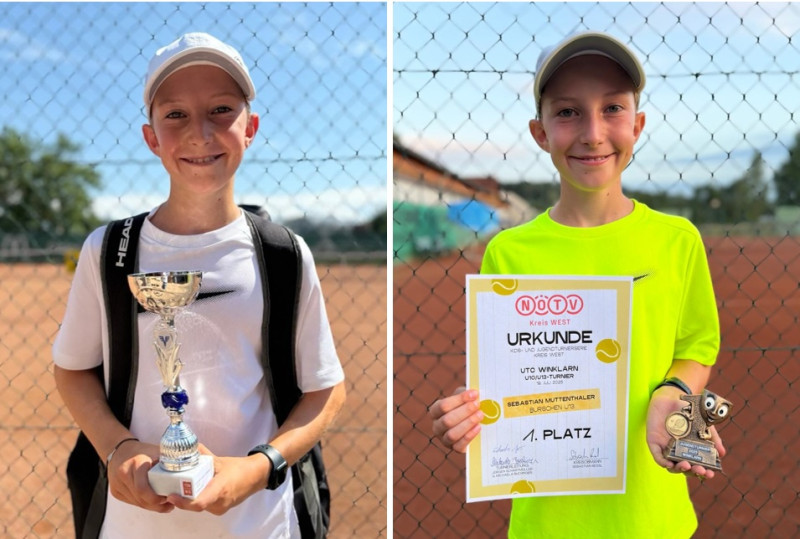 Sebastian holt 2 Turniersiege